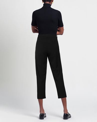 Woman Pants Black Size 4 Polyester, Viscose, Elastane