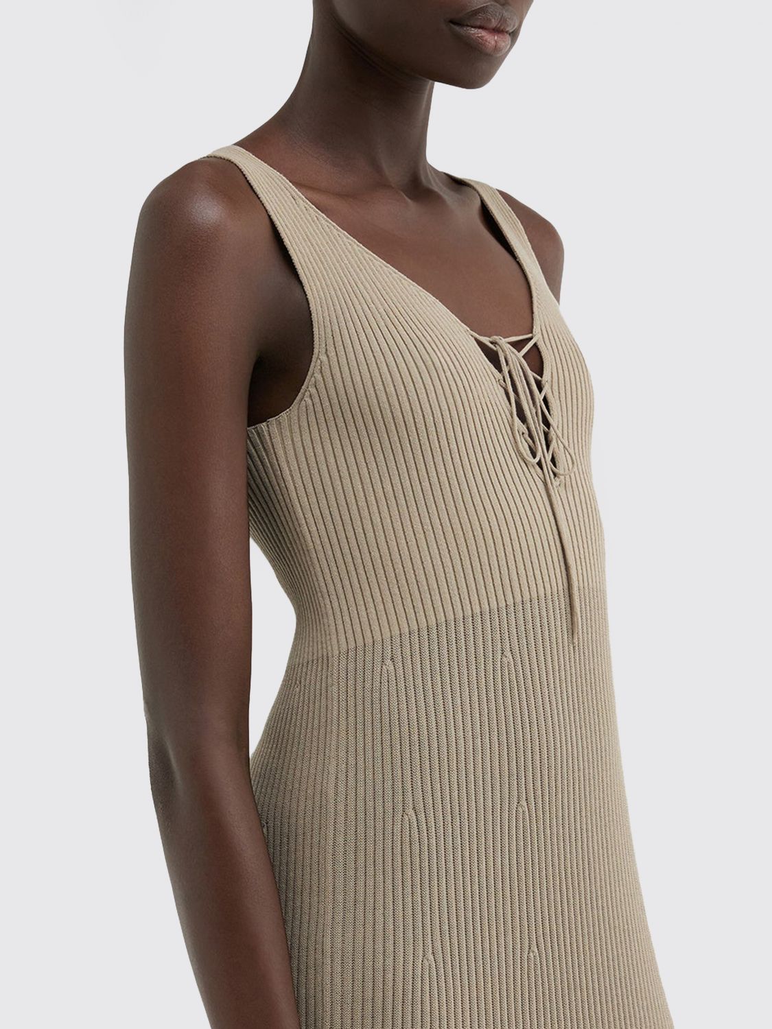 Dress Woman color Beige