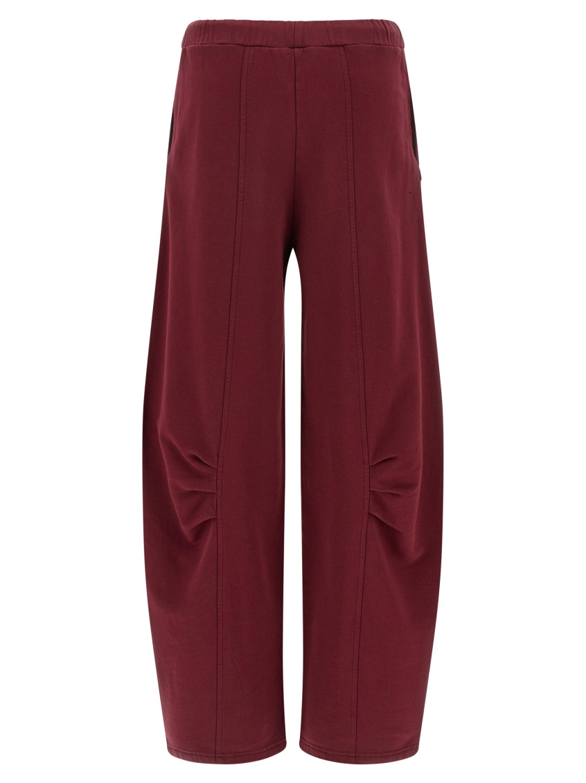 Maroon Terry Back joggers