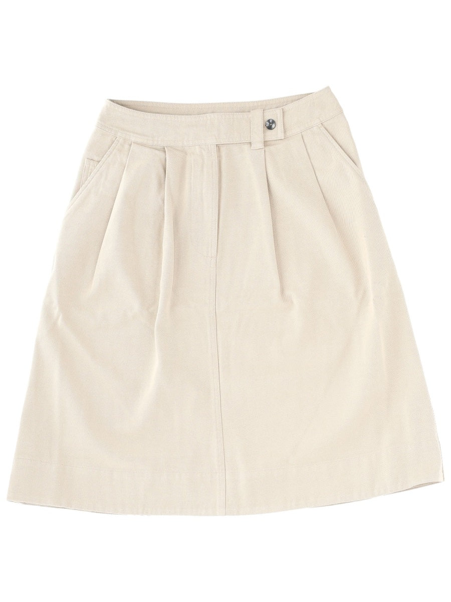 Classic Wool Blend Mini Skirt
