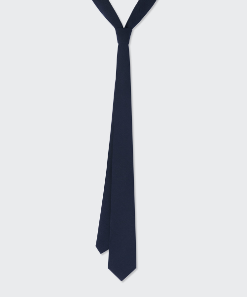 Wool Like Narrow Solid Tie