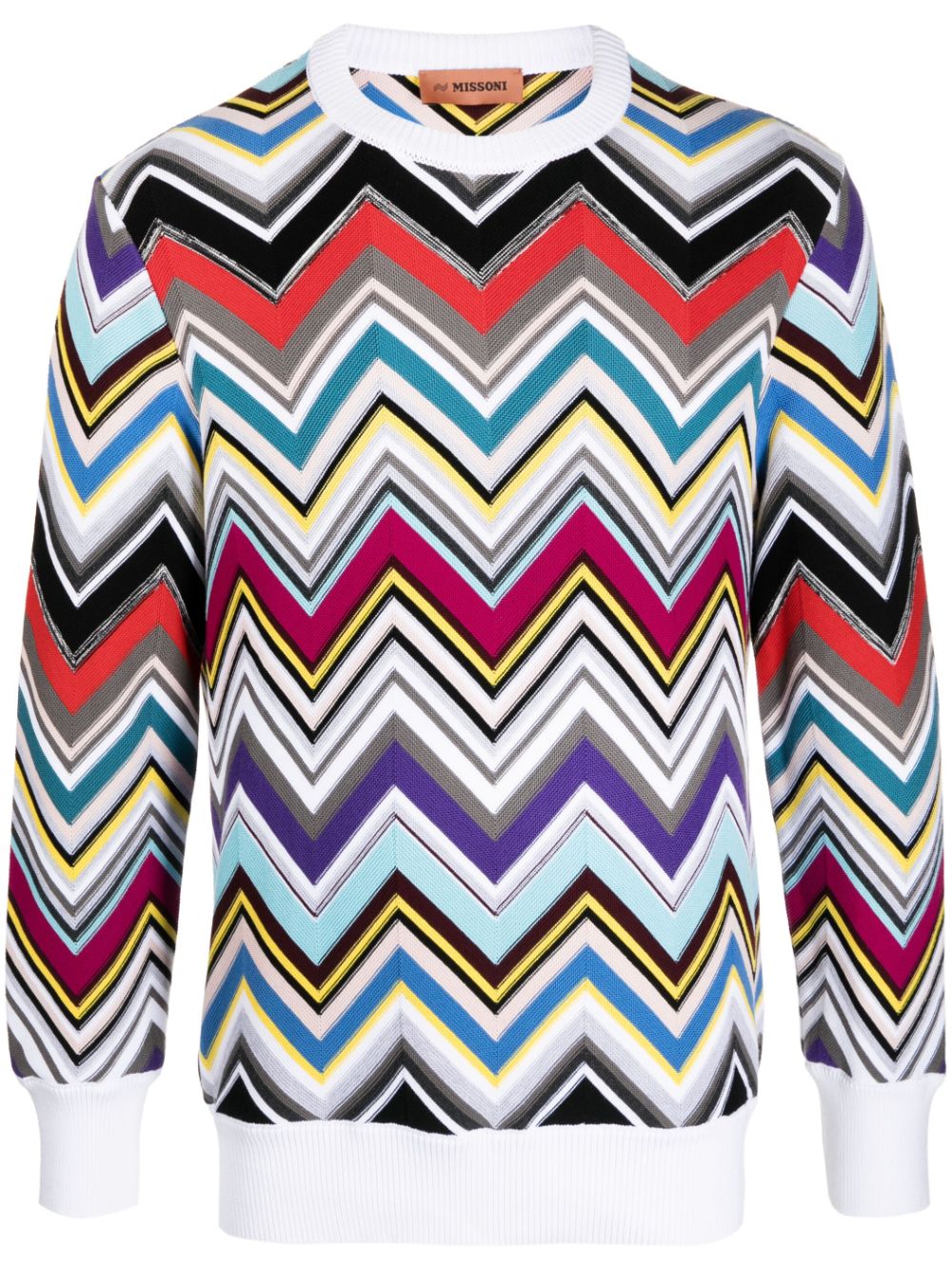 Zig-zag sweatshirt - Black