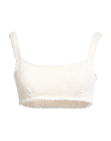 Woman Top Ivory Size S Tanguis cotton