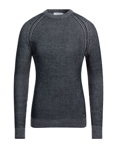 Man Sweater Midnight blue Size M Acrylic, Nylon