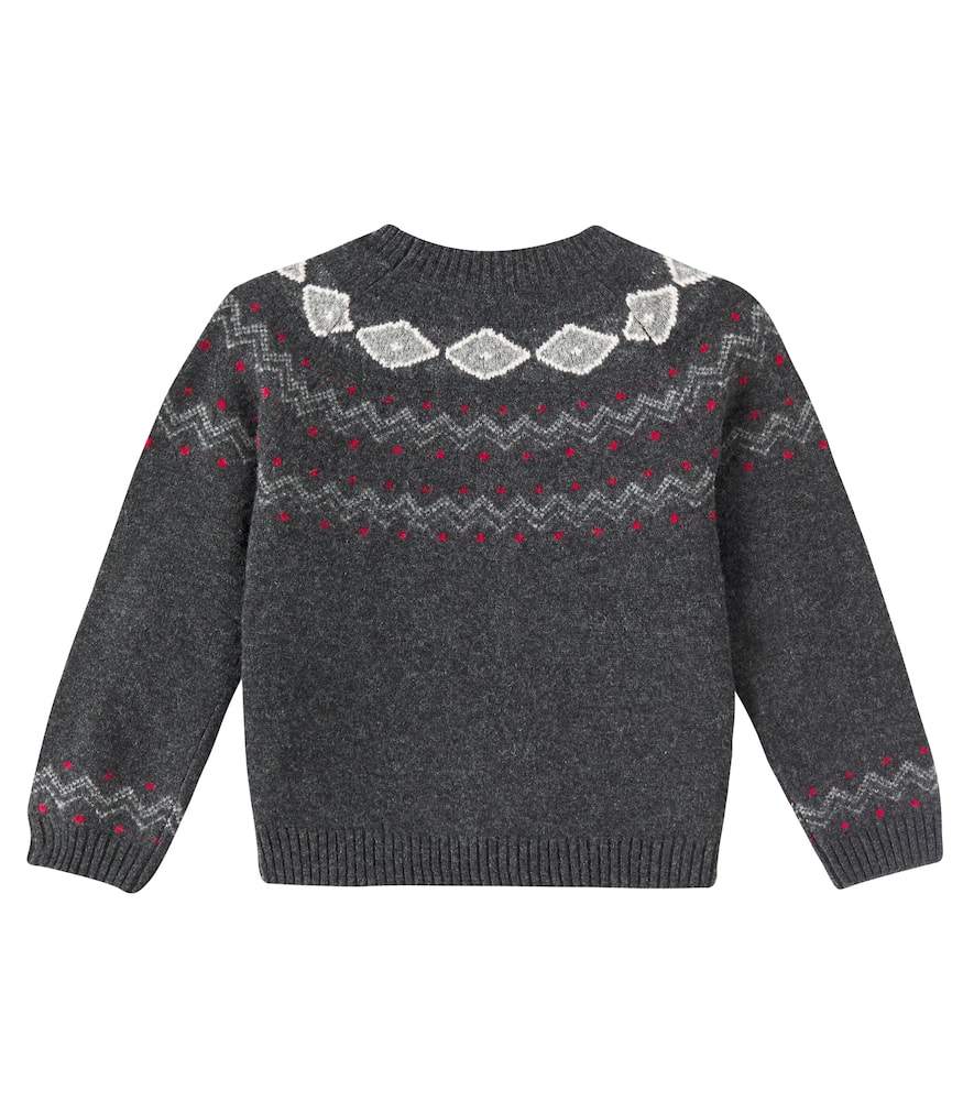 Bonpoint Grimaldi jacquard wool sweater