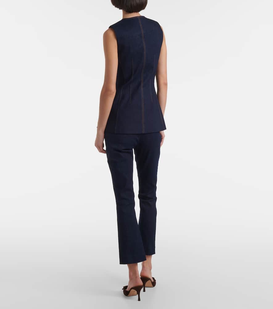 Jessup cotton-blend vest