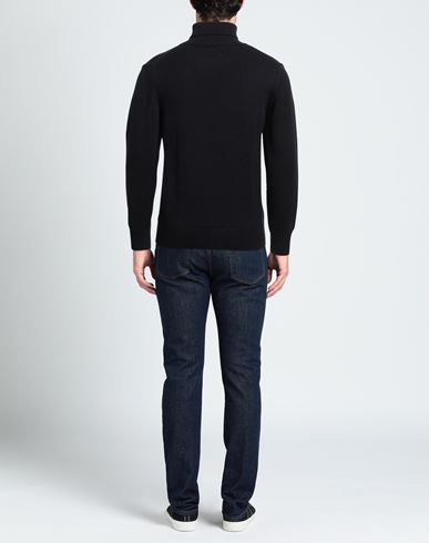 Man Turtleneck Midnight blue Size XL Wool