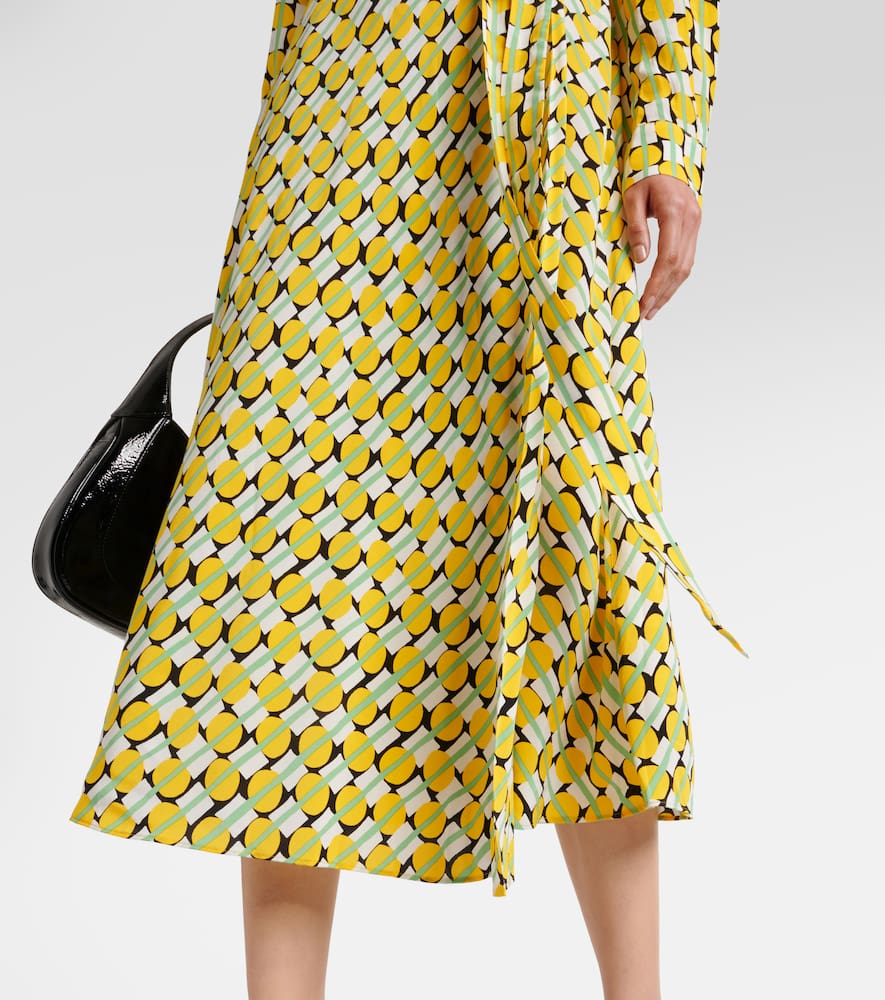 Diane von Furstenberg Tori printed jersey midi dress
