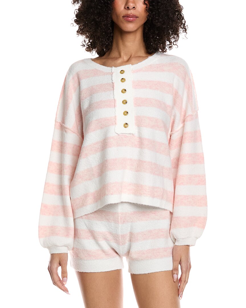 Striped Henley Sweater