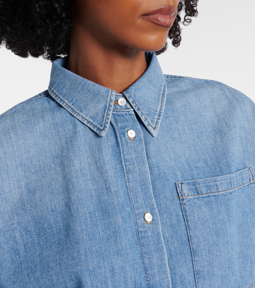 Frances denim shirt
