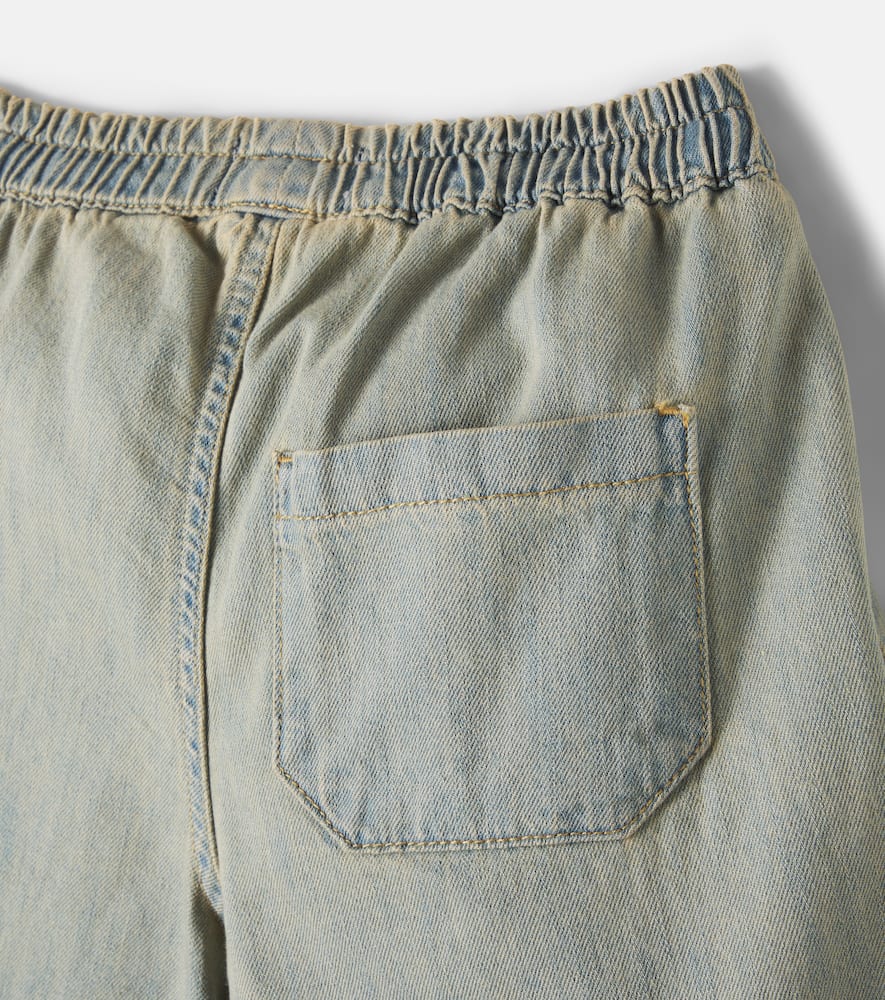 Since 09 denim Bermuda shorts