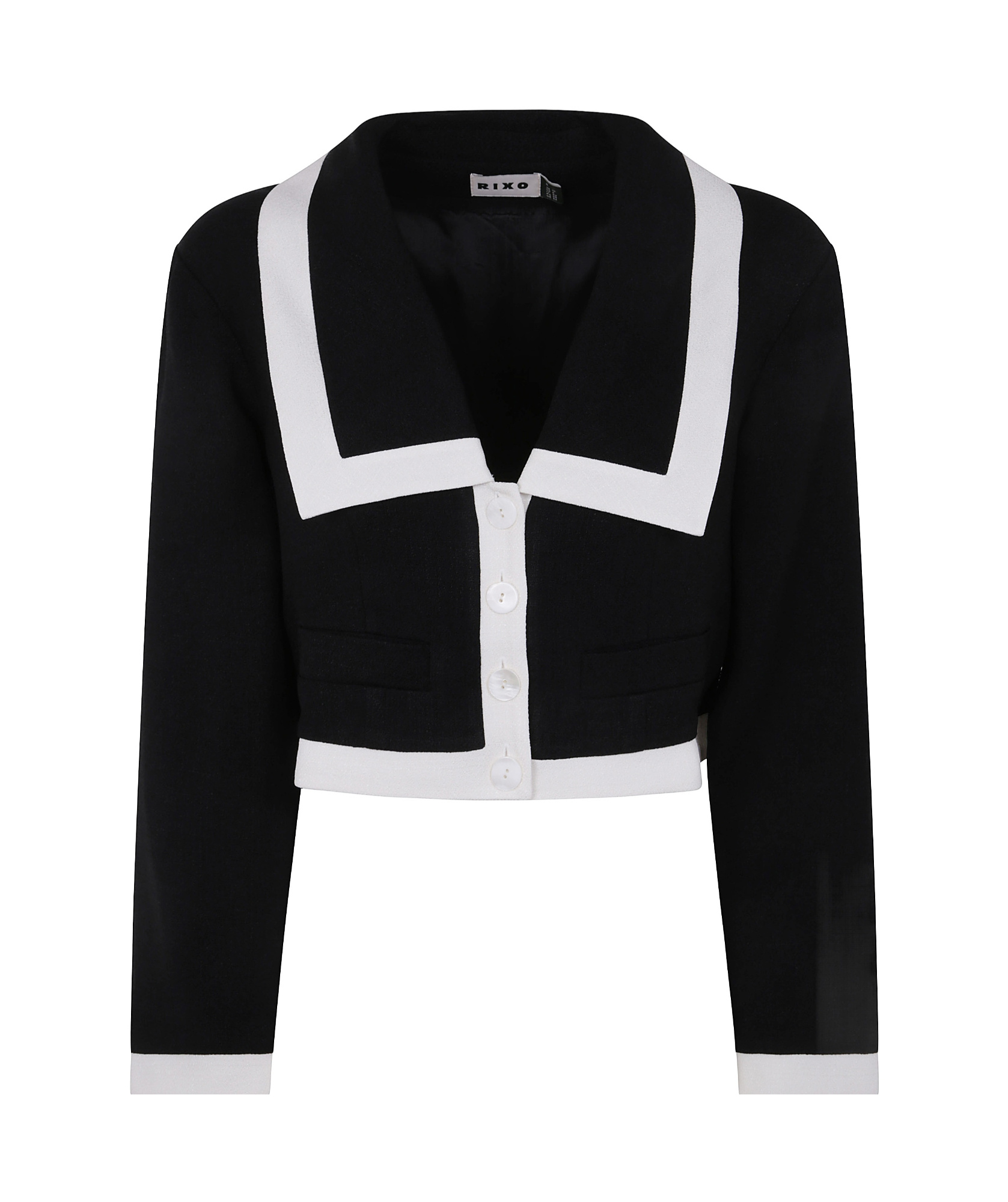 Stripe-detailing jacket