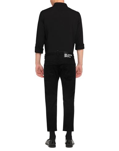 Man Denim pants Black