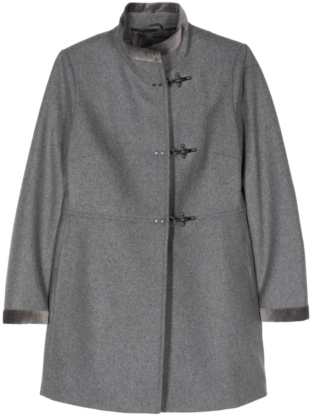 High-neck jacket - Grey