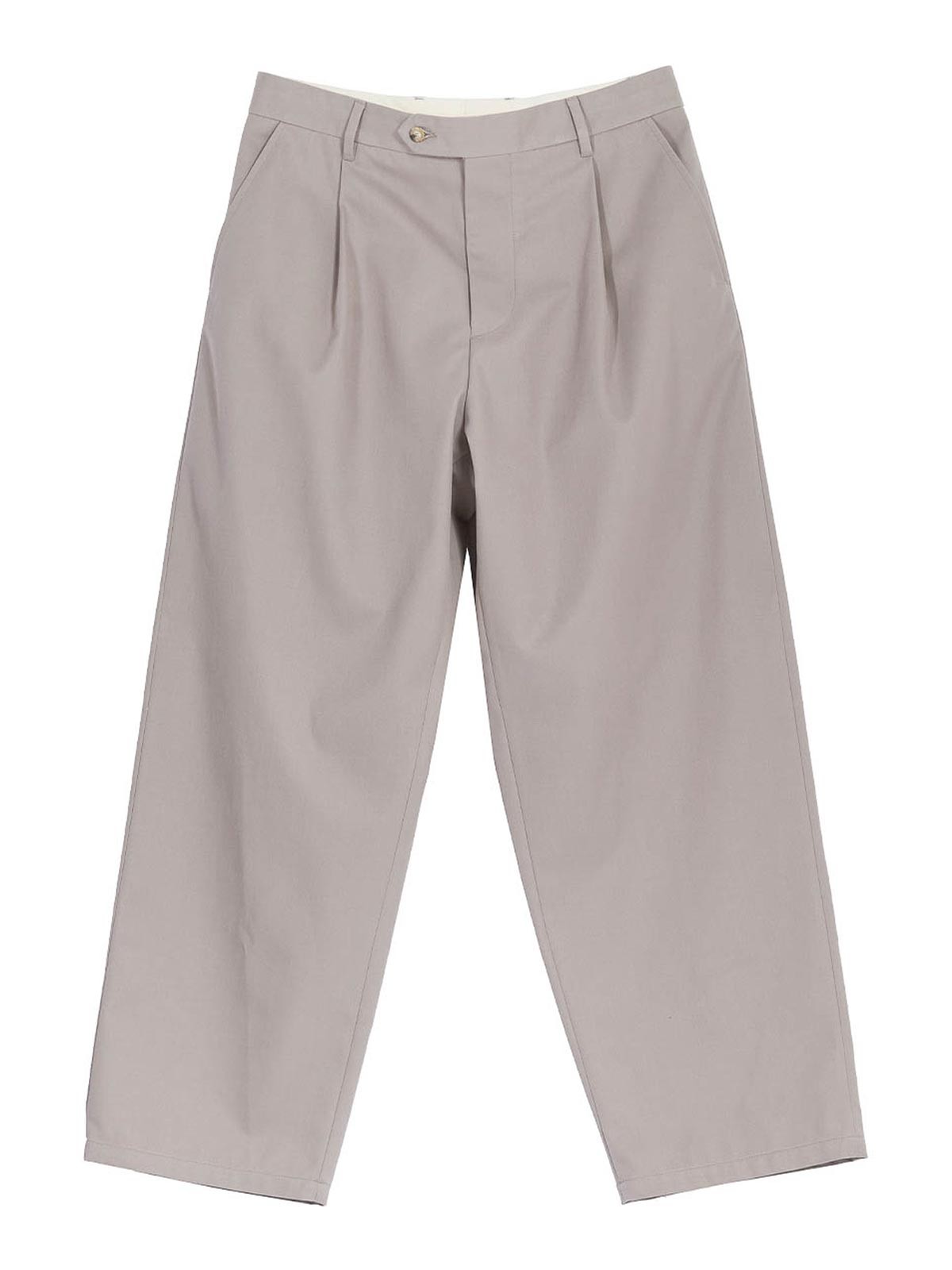 Gabardine trousers