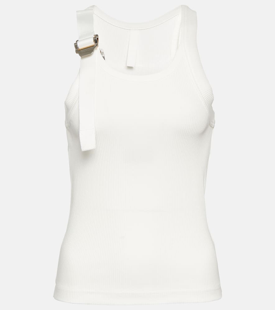 Safety Slider cotton-blend tank top