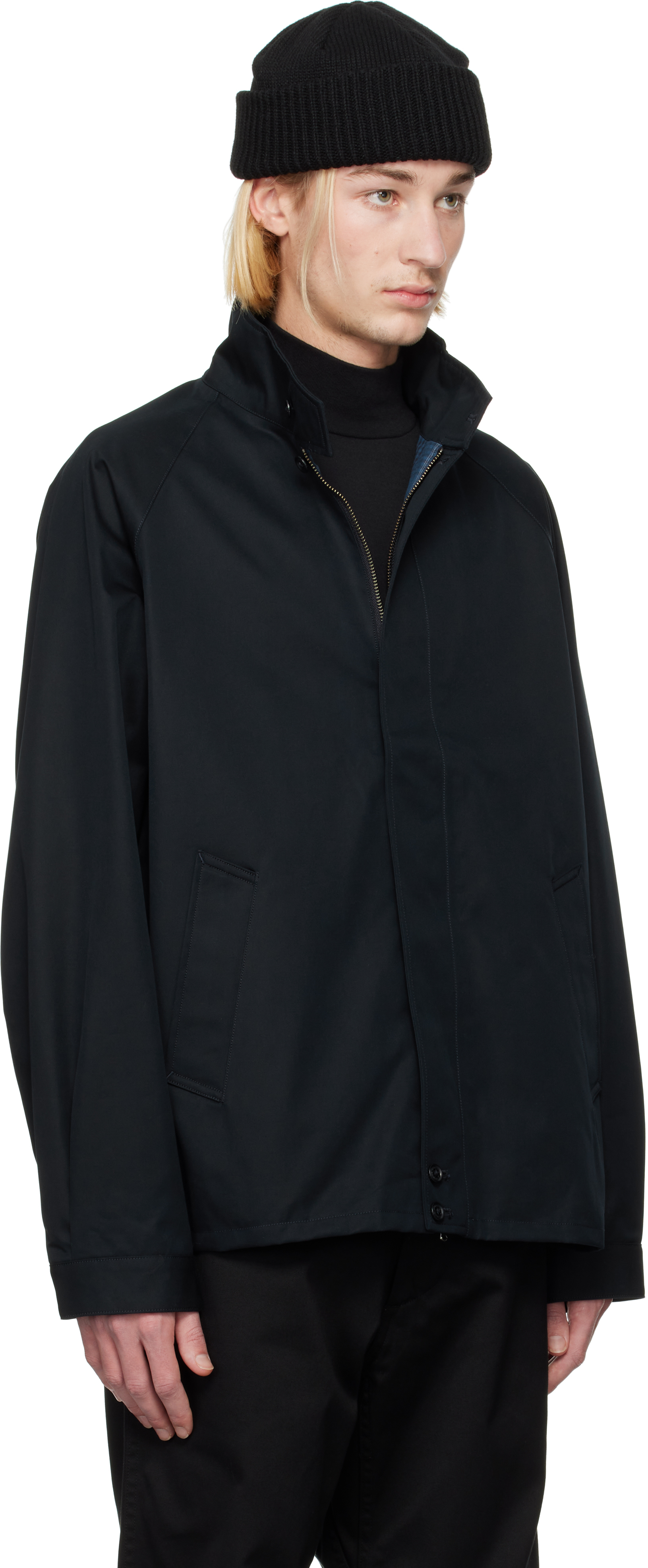 Nanamica Navy GORE-TEX Crew Jacket