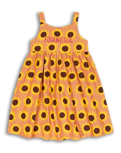 Kid Girl Kids' dress Sand Size 10 Cotton, Nylon