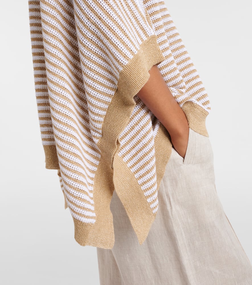 Knitted striped top