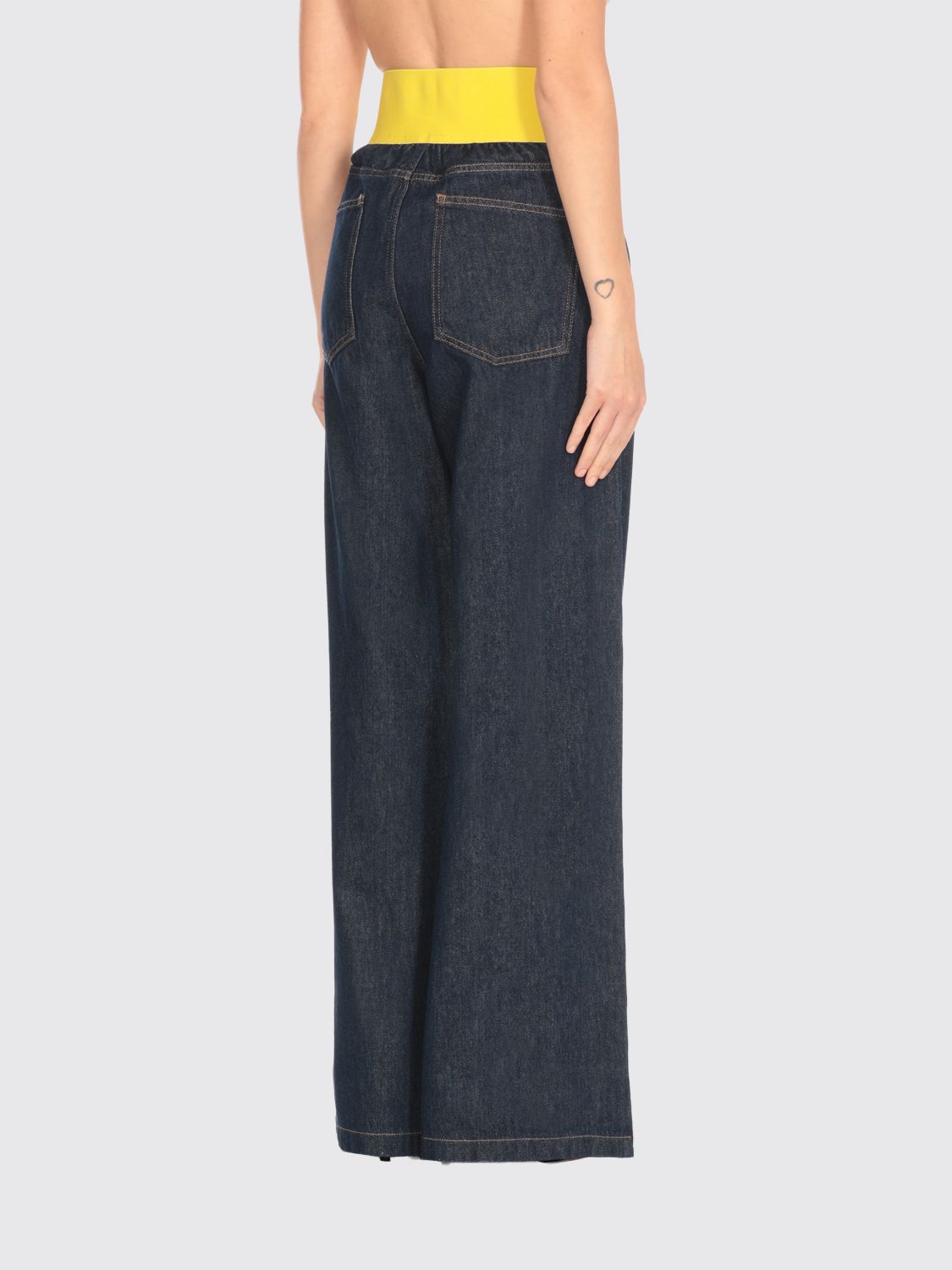 MSGM wide-leg jeans - Blue