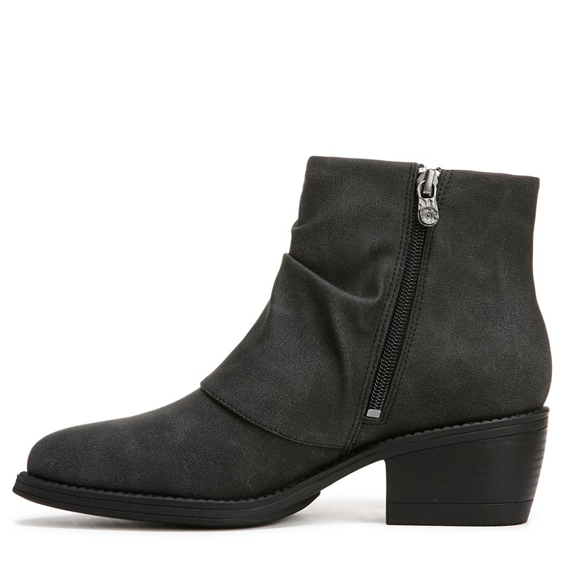 Women's Riley Cuffed Western Booties (Black)