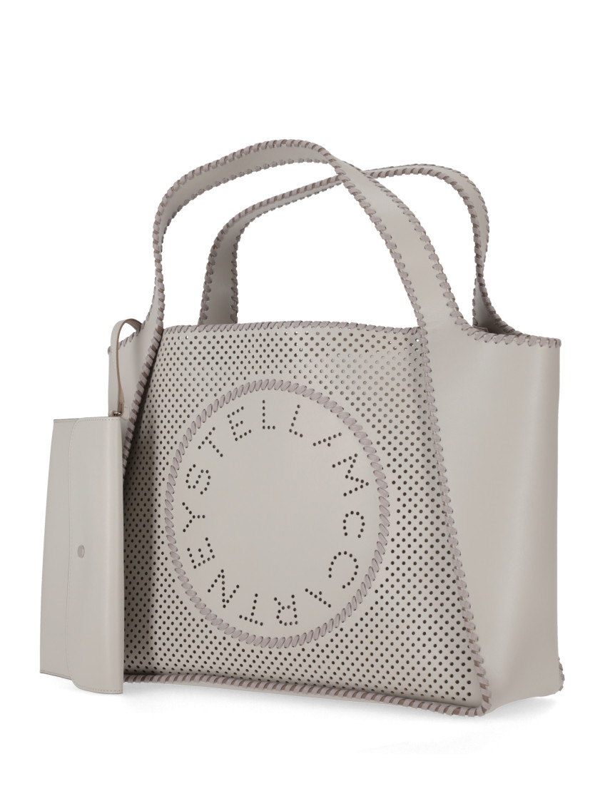 White Logo Tote
