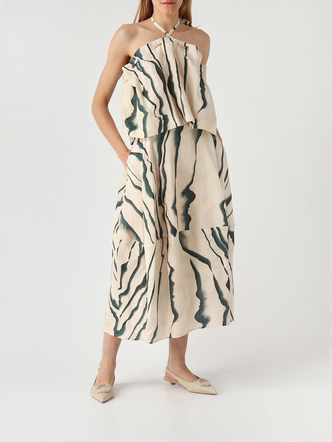 Top Woman color Beige
