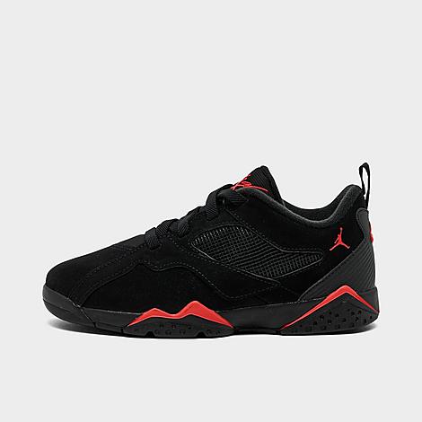 Little Kids Air MVP 92 Basketball Shoes in Black/Infrared 23