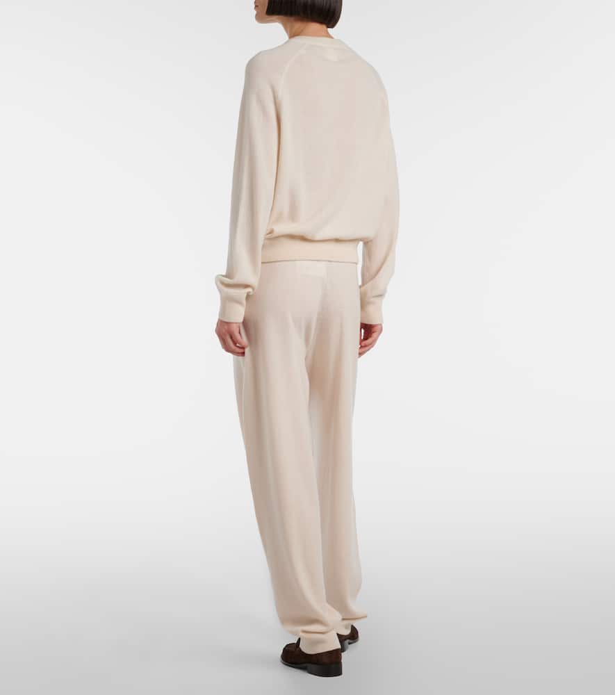Wool and cashmere sweatpants