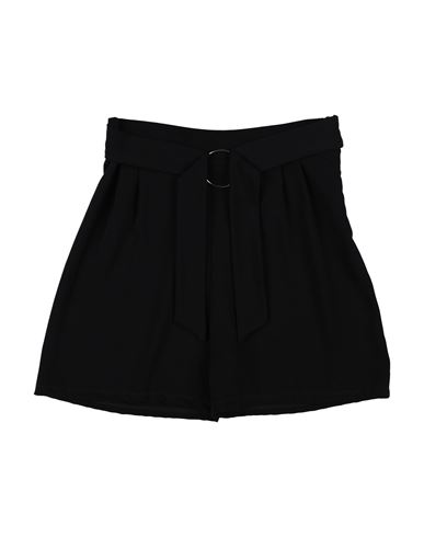 J'aime' Kid Girl Shorts & Bermuda Shorts Black Size 14 Polyester, Elastane