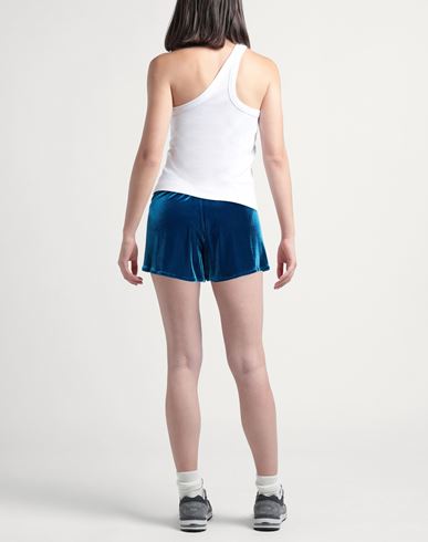 Woman Shorts & Bermuda Shorts Deep teal Size M Polyamide, Elastane