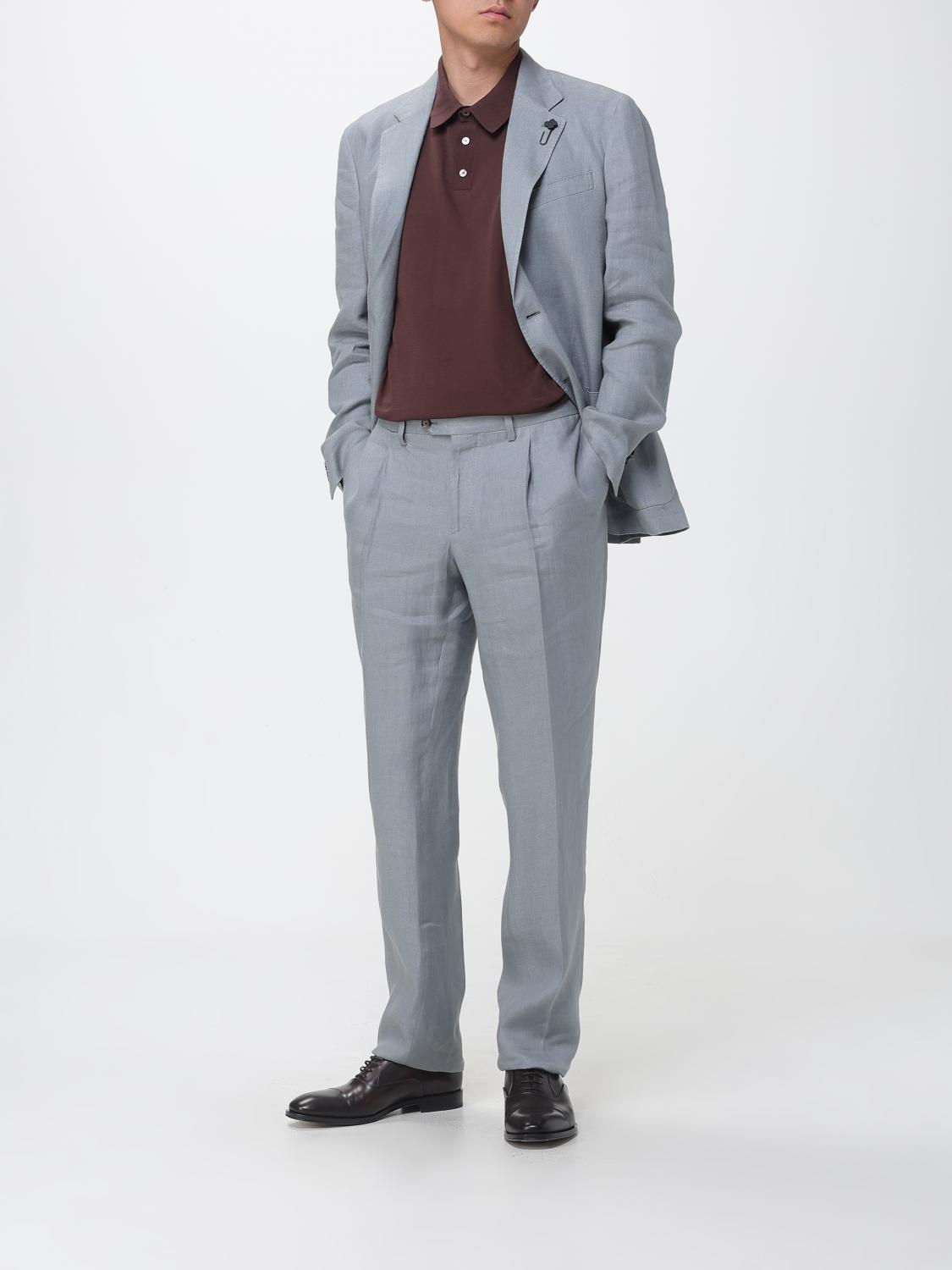 Suit Men color Grey