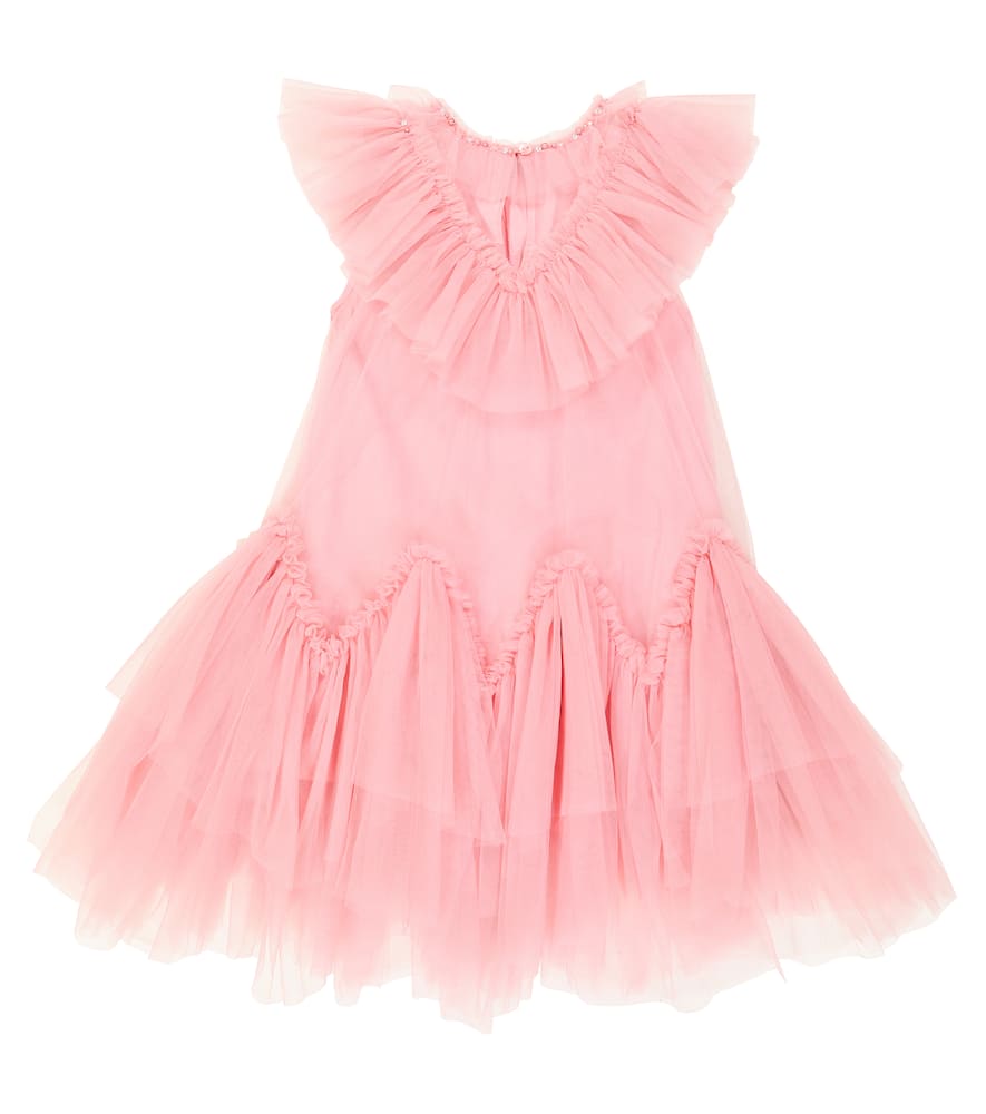 Tutu Du Monde Lacquer ruffled tulle dress