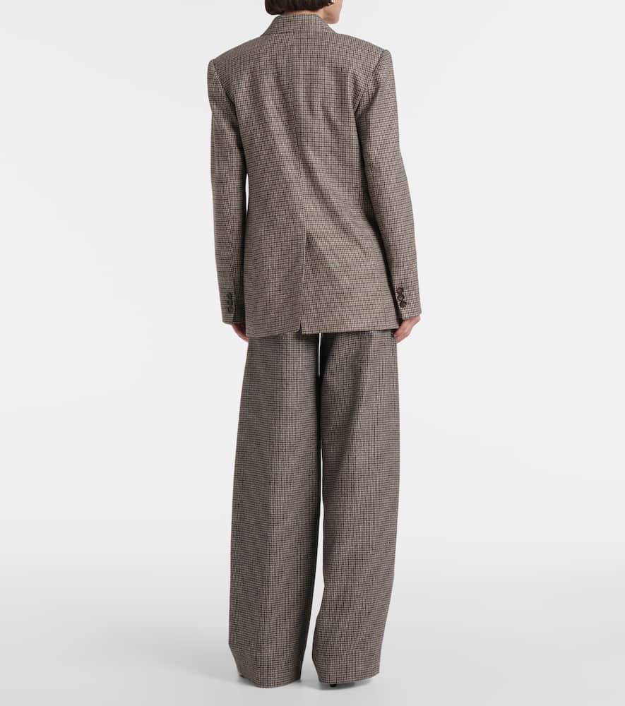 Houndstooth blazer