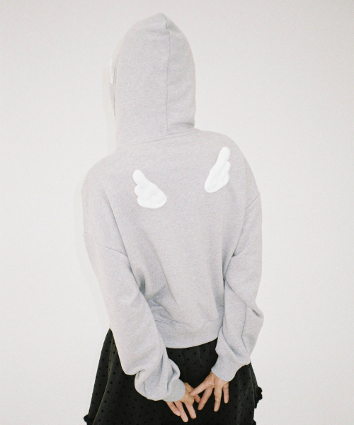Angel Wings Zip-Up Hoodie