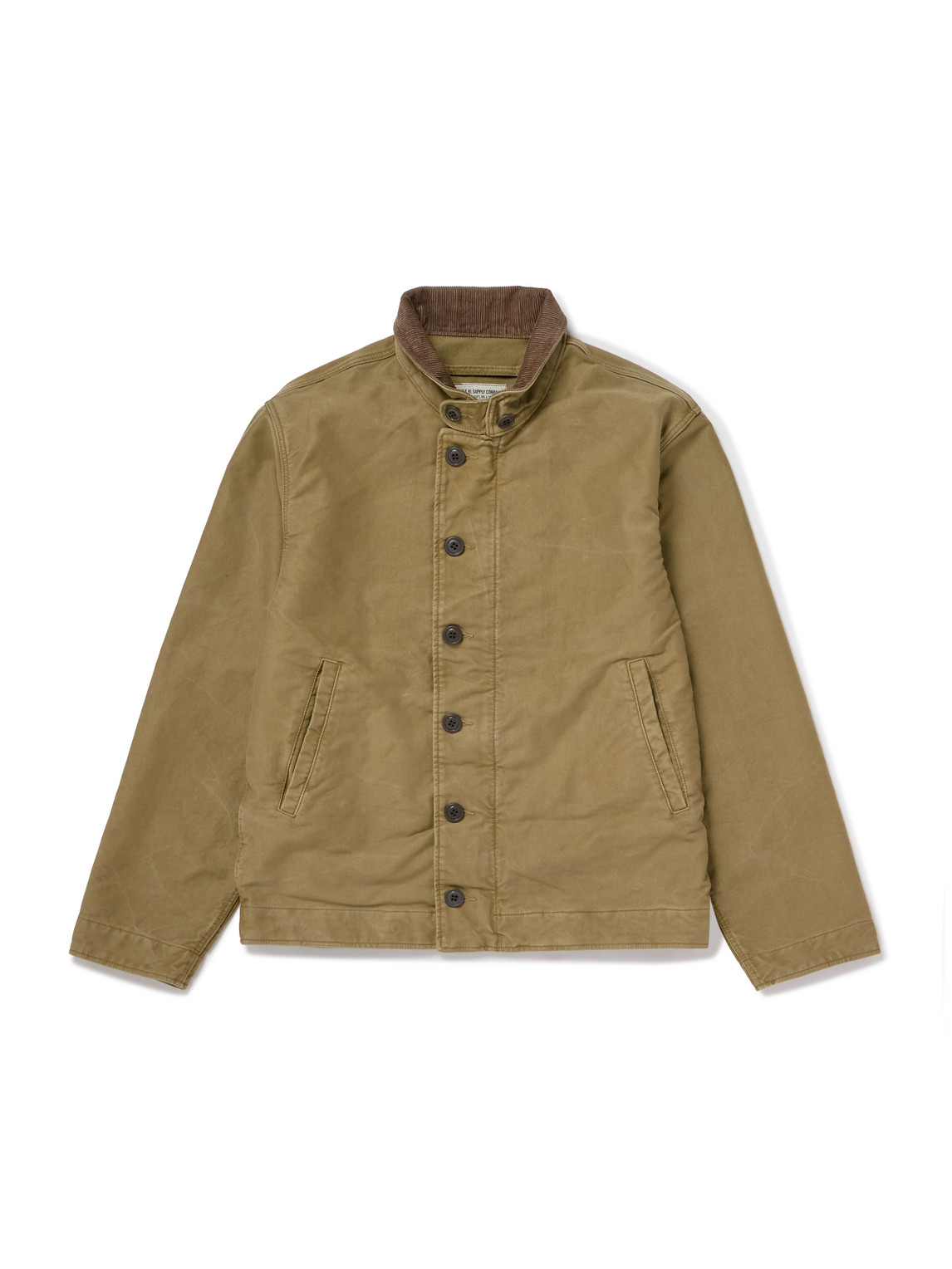 Bower Corduroy-Trimmed Cotton Jacket