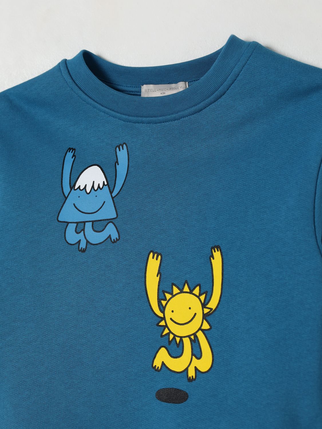Graphic-print sweatshirt - Blue