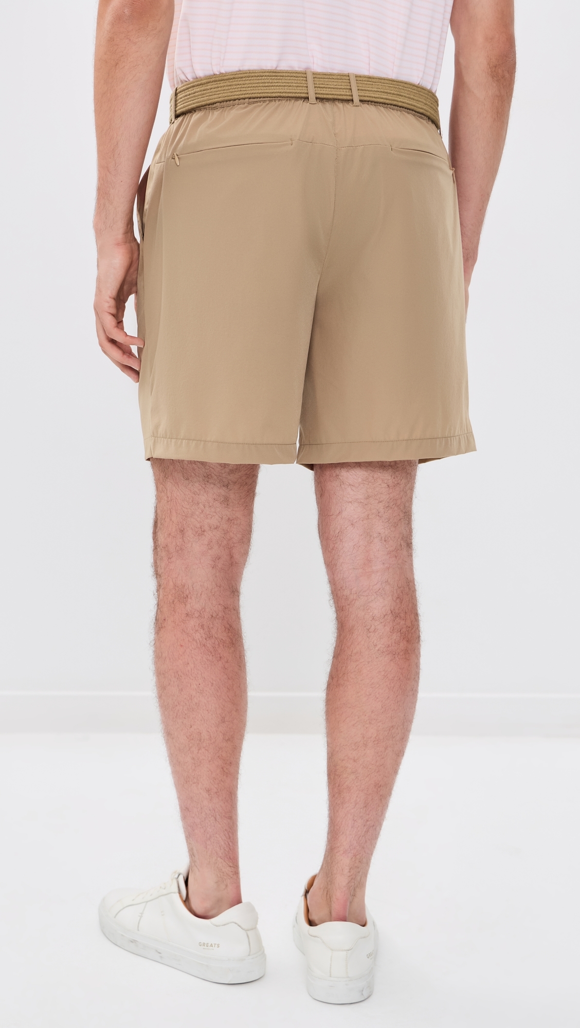 Tech Nylon Shorts 6.75 Taupe
