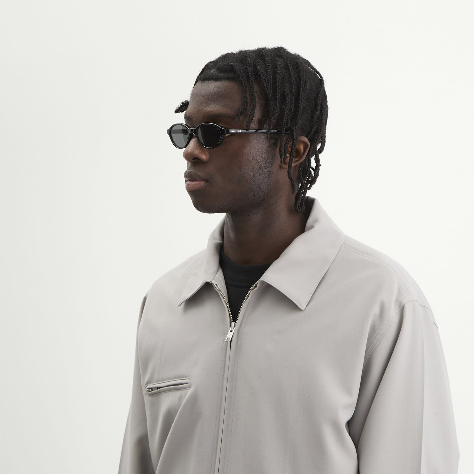 Alien Sunglasses in Black 