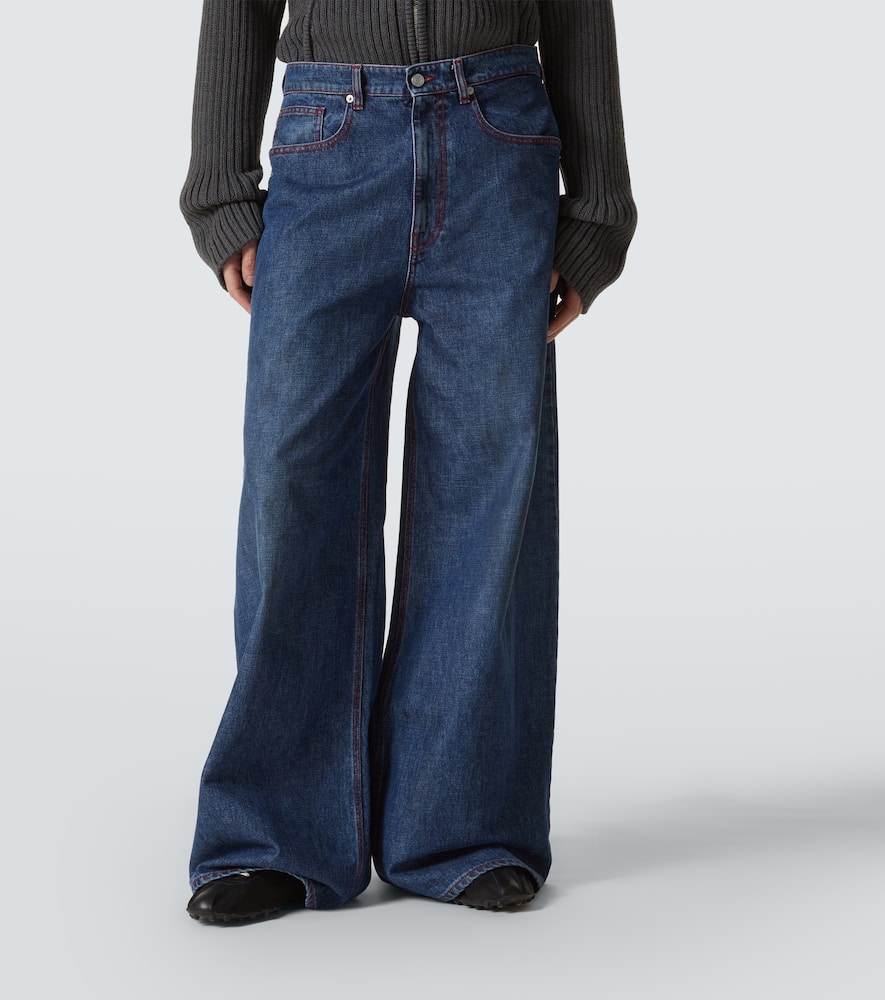 Indiana wide-leg jeans