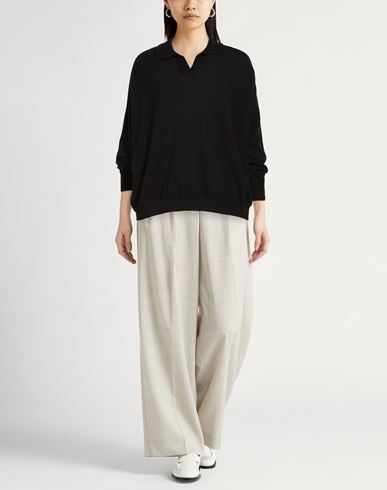 Collezione N_01 Woman Sweater Black Size XS Merino Wool, Cashmere