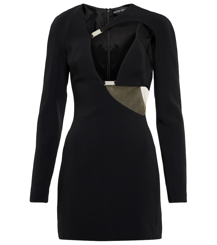 David Koma Cutout minidress