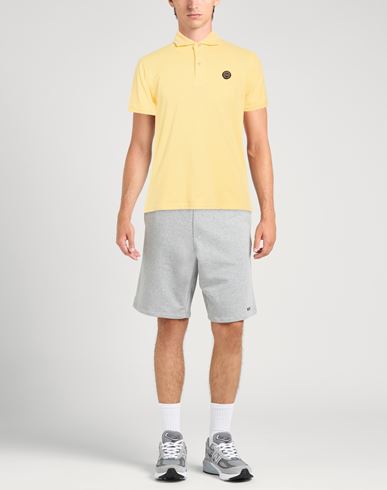 Man Polo shirt Yellow Size S Cotton