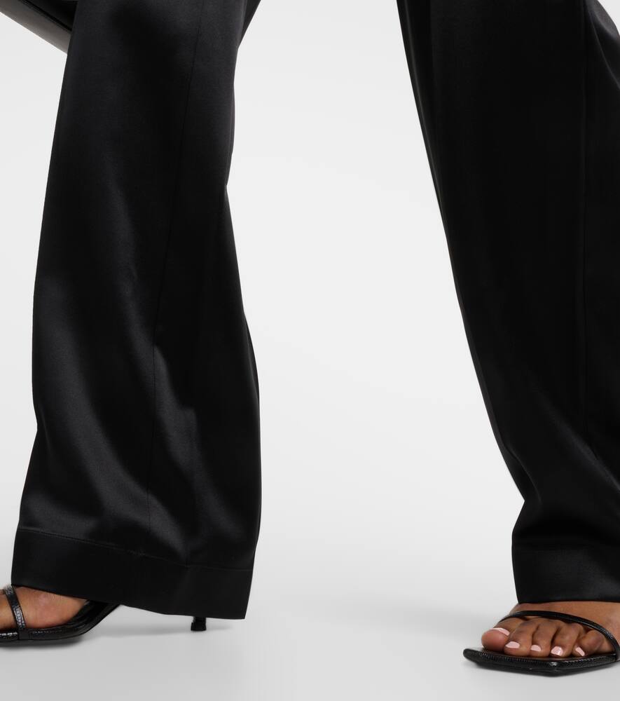 Joseph Tova silk satin straight pants