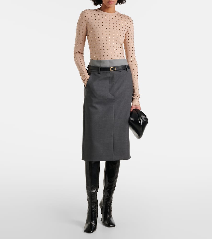 Negus embellished top