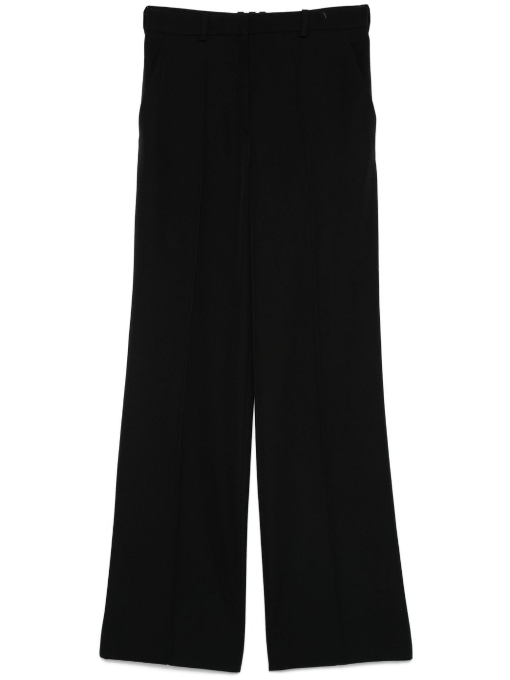 Tailored grain de poudre trousers - Black