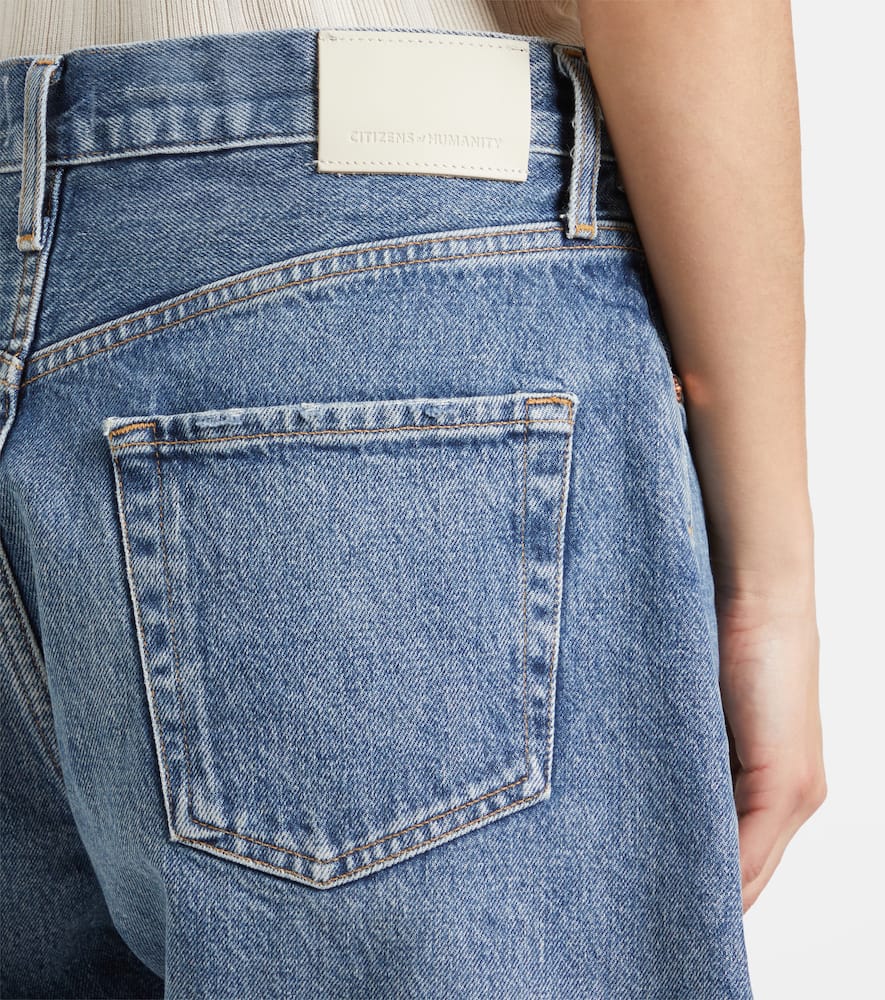 Marlow Long denim shorts