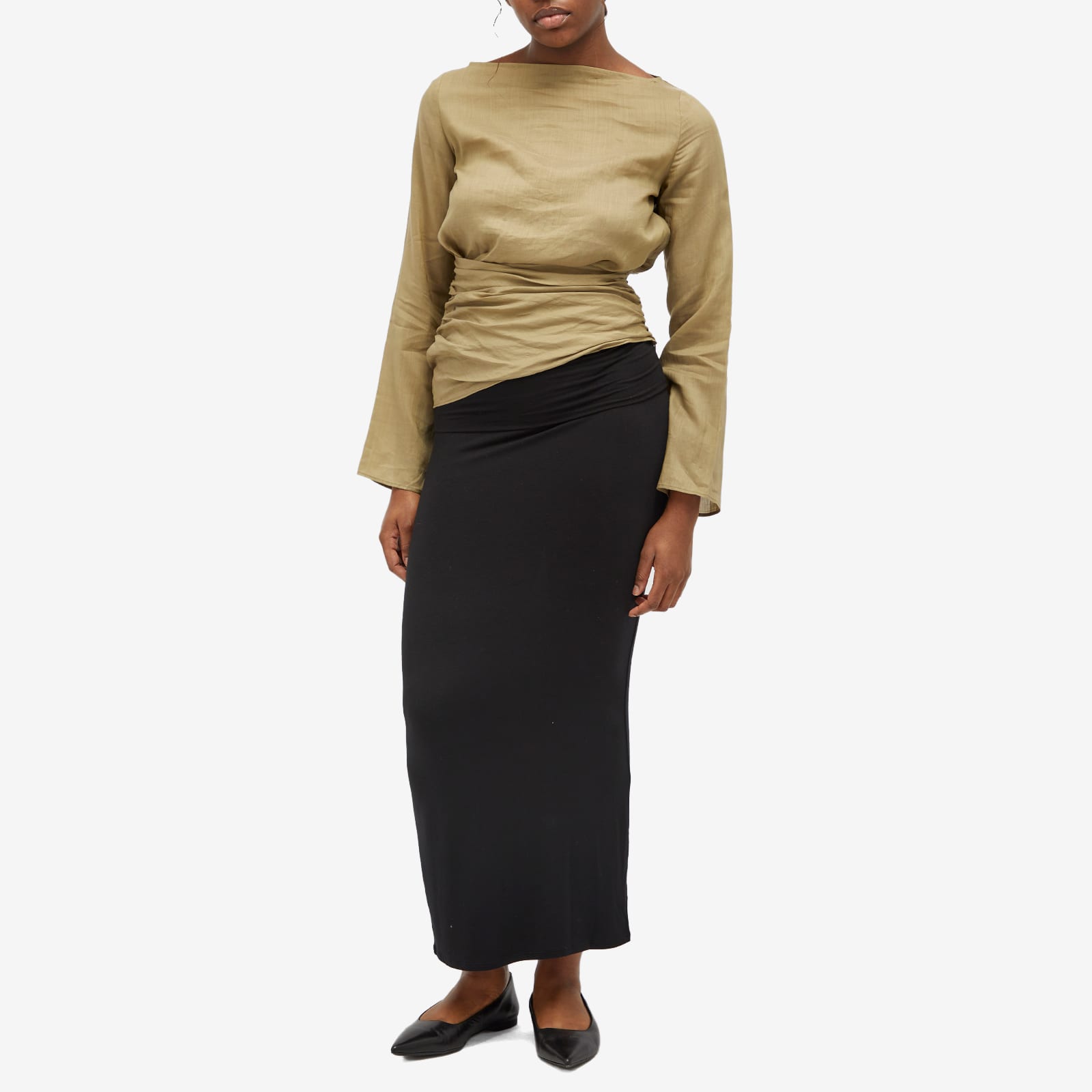 Women's Adelia Top in Khaki