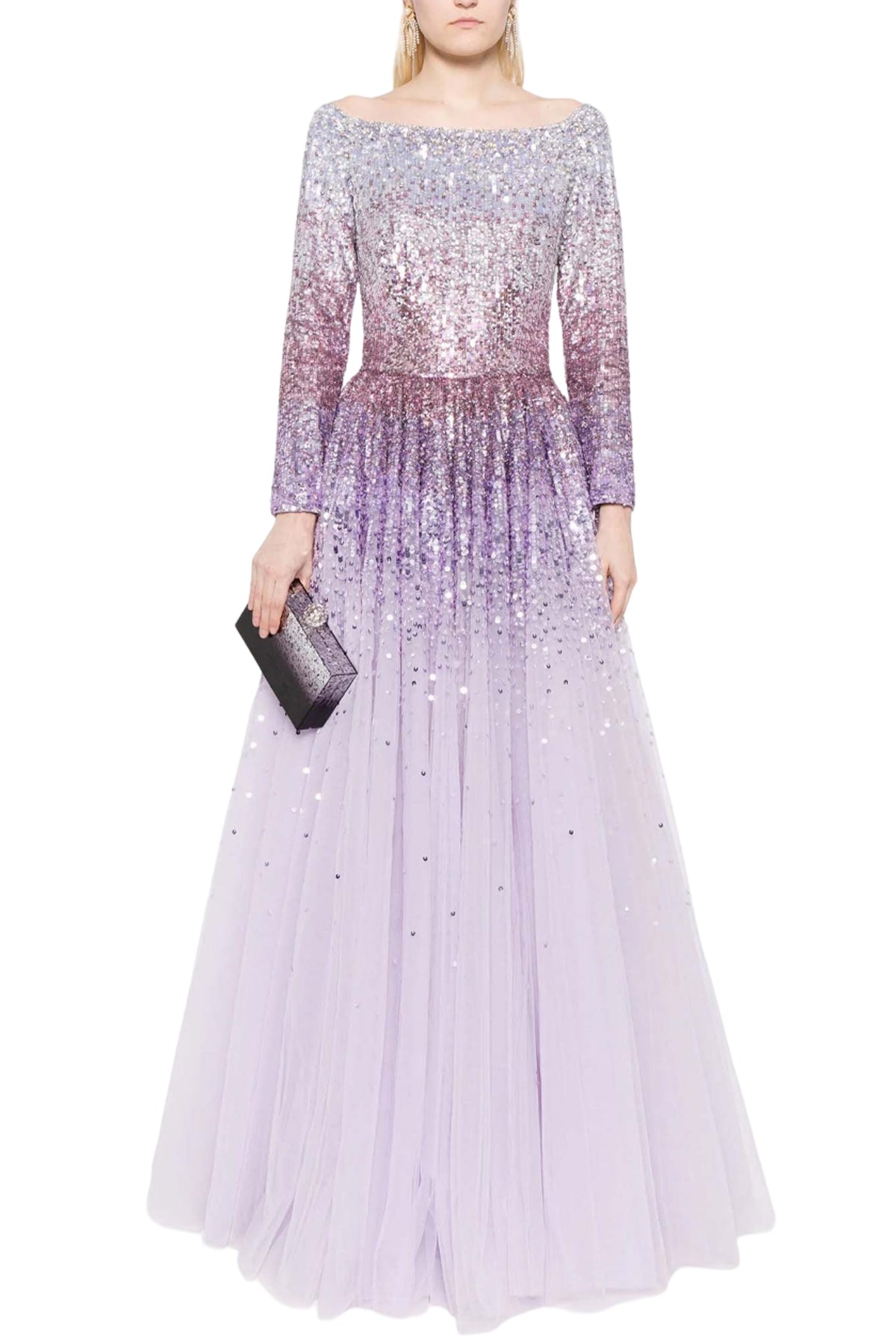 DREAMING SEQUIN-EMBELLISHED GOWN