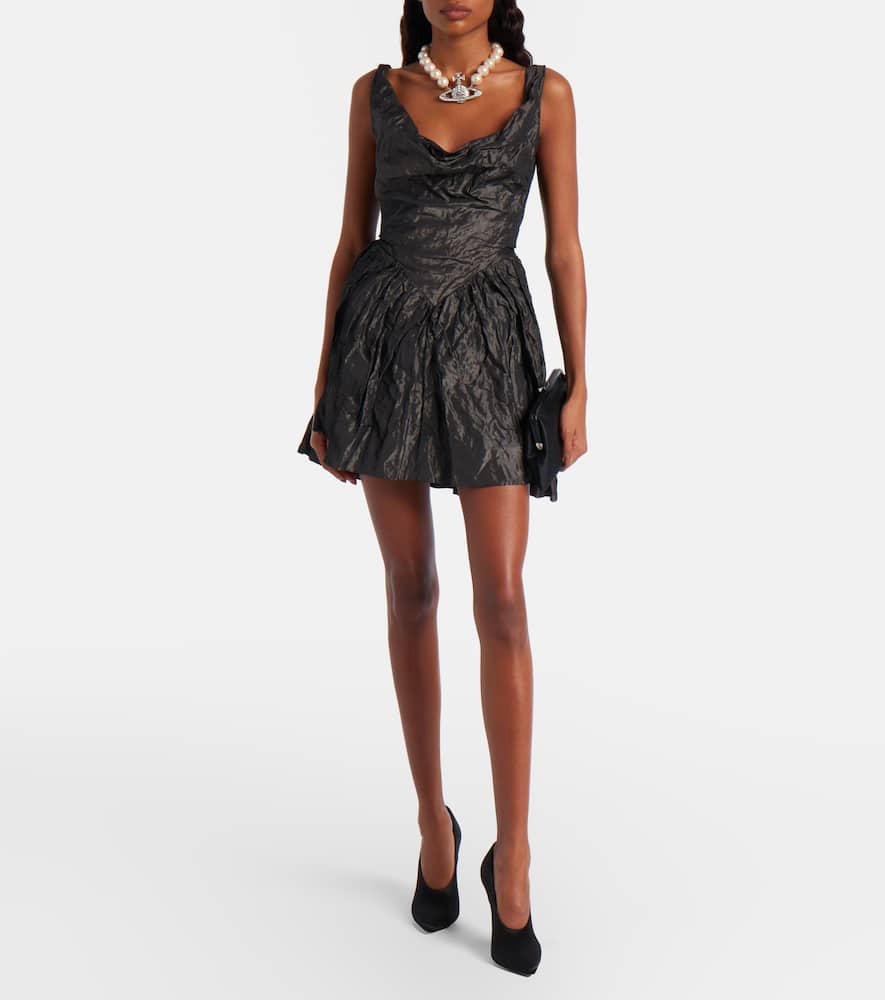 Mini Sunday draped corset dress